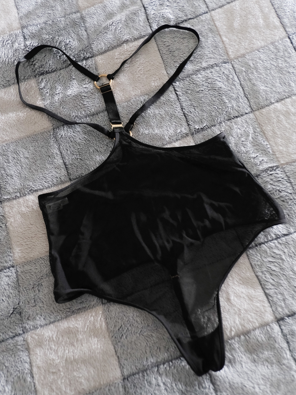 Bordelle Rey Open Bodysuit Size L